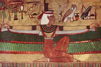 <s>Isis</s> as falcon <s>goddess</s>